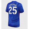 Chelsea Moises Caicedo #25 Hemmakläder 2025-26 Kortärmad